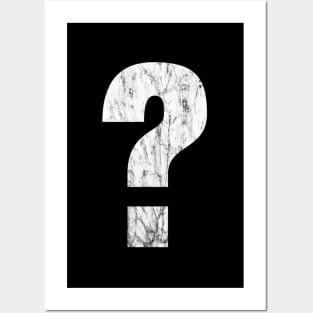 Question Mark Posters and Art